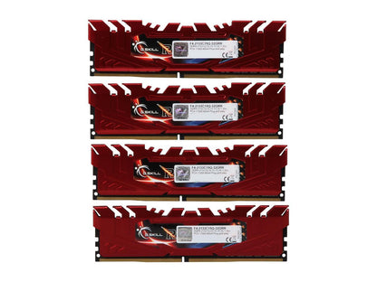 G.SKILL Ripjaws 4 Series 32GB (4 x 8GB) 288-Pin DDR4 SDRAM DDR4 2133 (PC4 17000) Desktop Memory Model F4-2133C15Q-32GRR