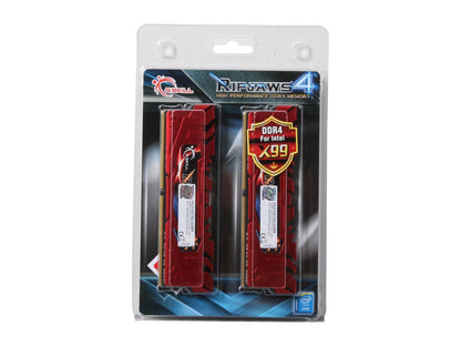 G.SKILL Ripjaws 4 Series 32GB (4 x 8GB) 288-Pin DDR4 SDRAM DDR4 2133 (PC4 17000) Desktop Memory Model F4-2133C15Q-32GRR