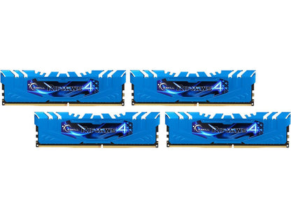 G.SKILL Ripjaws 4 Series 16GB (4 x 4GB) 288-Pin DDR4 SDRAM DDR4 3000 (PC4 24000) Memory Kit Model F4-3000C15Q-16GRBB
