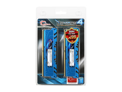 G.SKILL Ripjaws 4 Series 16GB (4 x 4GB) 288-Pin DDR4 SDRAM DDR4 3000 (PC4 24000) Memory Kit Model F4-3000C15Q-16GRBB