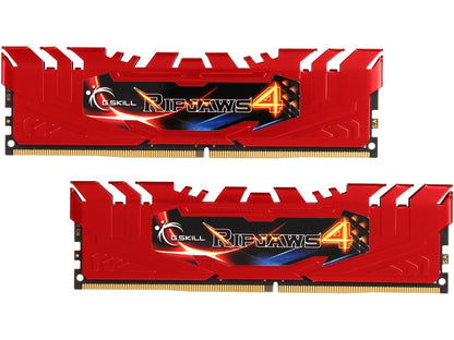 G.SKILL Ripjaws 4 Series 16GB (2 x 8GB) 288-Pin DDR4 SDRAM DDR4 2800 (PC4 22400) Intel X99 Platform Extreme Performance Memory Model F4-2800C16D-16GRR