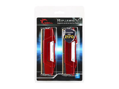 G.SKILL Ripjaws V Series 8GB (2 x 4GB) 288-Pin DDR4 SDRAM DDR4 2133 (PC4 17000) Desktop Memory Model F4-2133C15D-8GVR