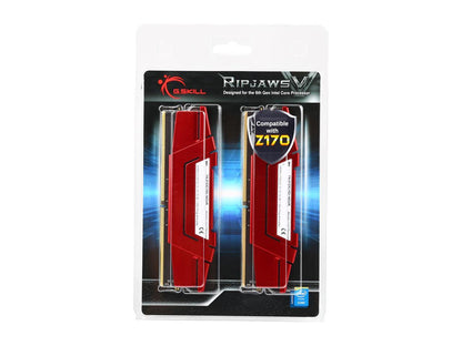 G.SKILL Ripjaws V Series 16GB (2 x 8GB) 288-Pin DDR4 SDRAM DDR4 2133 (PC4 17000) Desktop Memory Model F4-2133C15D-16GVR