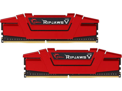 G.SKILL Ripjaws V Series 8GB (2 x 4GB) 288-Pin DDR4 SDRAM DDR4 2400 (PC4 19200) Intel XMP 2.0 Desktop Memory Model F4-2400C15D-8GVR