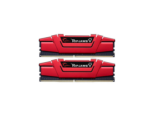 G.SKILL Ripjaws V Series 8GB (2 x 4GB) 288-Pin DDR4 SDRAM DDR4 2400 (PC4 19200) Intel XMP 2.0 Desktop Memory Model F4-2400C15D-8GVR