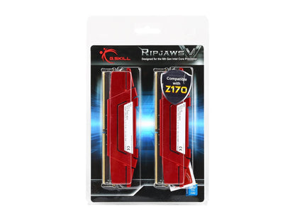 G.SKILL Ripjaws V Series 32GB (4 x 8GB) 288-Pin DDR4 SDRAM DDR4 2400 (PC4 19200) Desktop Memory Model F4-2400C15Q-32GVR
