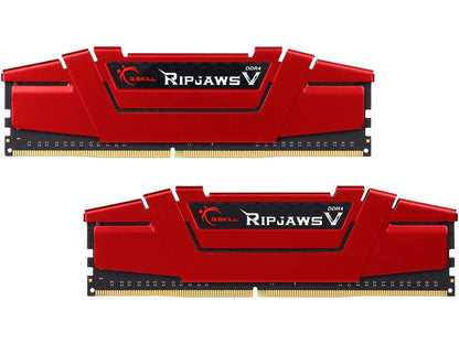 G.SKILL Ripjaws V Series 8GB (2 x 4GB) 288-Pin DDR4 SDRAM DDR4 2800 (PC4 22400) Desktop Memory Model F4-2800C15D-8GVR