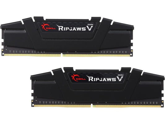 G.SKILL Ripjaws V Series 8GB (2 x 4GB) 288-Pin DDR4 SDRAM DDR4 3200 (PC4 25600) Desktop Memory Model F4-3200C16D-8GVK