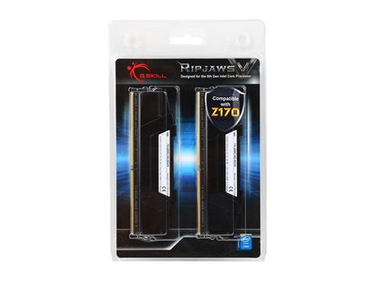 G.SKILL Ripjaws V Series 8GB (2 x 4GB) 288-Pin DDR4 SDRAM DDR4 3200 (PC4 25600) Desktop Memory Model F4-3200C16D-8GVK