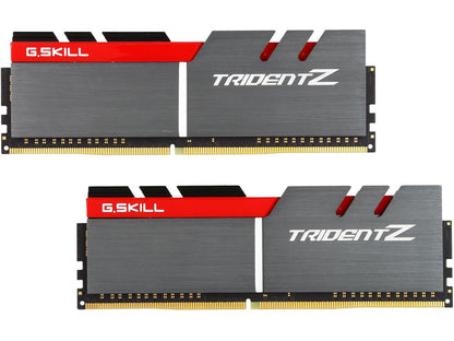 G.SKILL TridentZ Series 16GB (2 x 8GB) 288-Pin DDR4 SDRAM DDR4 3200 (PC4 25600) Intel Z370 Platform Desktop Memory Model F4-3200C16D-16GTZB