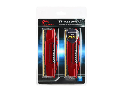 G.SKILL Ripjaws V Series 8GB (2 x 4GB) 288-Pin DDR4 SDRAM DDR4 2800 (PC4 22400) Desktop Memory Model F4-2800C15D-8GVRB