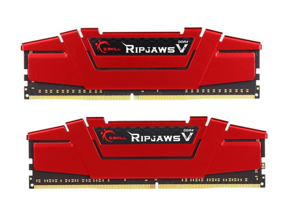 G.SKILL Ripjaws V Series 32GB (4 x 8GB) 288-Pin DDR4 SDRAM DDR4 2800 (PC4 22400) Desktop Memory Model F4-2800C15Q-32GVRB