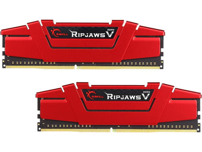 G.SKILL Ripjaws V Series 8GB (2 x 4GB) 288-Pin DDR4 SDRAM DDR4 3000 (PC4 24000) Desktop Memory Model F4-3000C15D-8GVRB
