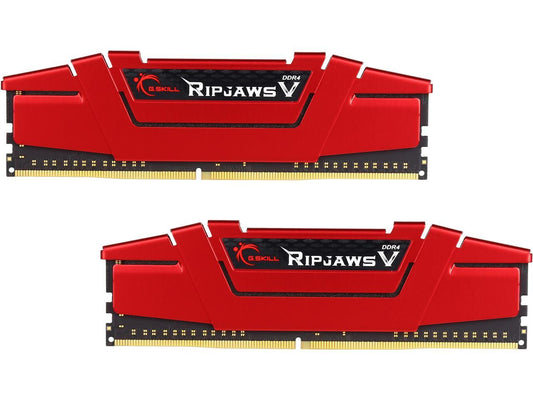 G.SKILL Ripjaws V Series 16GB (2 x 8GB) 288-Pin DDR4 SDRAM DDR4 3000 (PC4 24000) Intel XMP 2.0 Desktop Memory Model F4-3000C15D-16GVRB