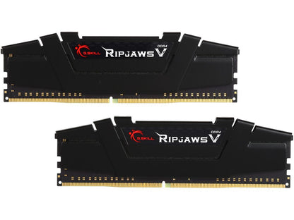 G.SKILL Ripjaws V Series 8GB (2 x 4GB) 288-Pin DDR4 SDRAM DDR4 3200 (PC4 25600) Desktop Memory Model F4-3200C16D-8GVKB