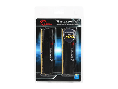 G.SKILL Ripjaws V Series 16GB (4 x 4GB) 288-Pin DDR4 SDRAM DDR4 3200 (PC4 25600) Desktop Memory Model F4-3200C16Q-16GVKB