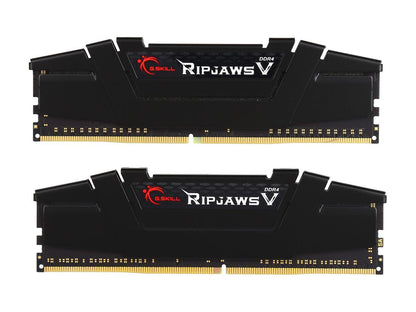 G.SKILL Ripjaws V Series 16GB (2 x 8GB) 288-Pin DDR4 SDRAM DDR4 3200 (PC4 25600) Desktop Memory Model F4-3200C16D-16GVKB