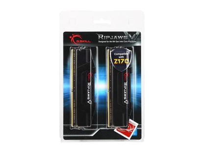 G.SKILL Ripjaws V Series 16GB (2 x 8GB) 288-Pin DDR4 SDRAM DDR4 3200 (PC4 25600) Desktop Memory Model F4-3200C16D-16GVKB