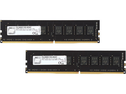 G.SKILL Value Series 8GB (2 x 4GB) 288-Pin DDR4 SDRAM DDR4 2400 (PC4 19200) Intel Z170 Platform / Intel X99 Platform Desktop Memory Model F4-2400C15D-8GNT