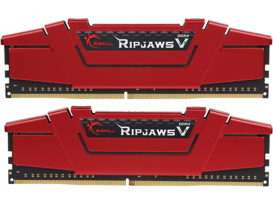 G.SKILL Ripjaws V Series 32GB (2 x 16GB) 288-Pin DDR4 SDRAM DDR4 2133 (PC4 17000) Desktop Memory Model F4-2133C15D-32GVR
