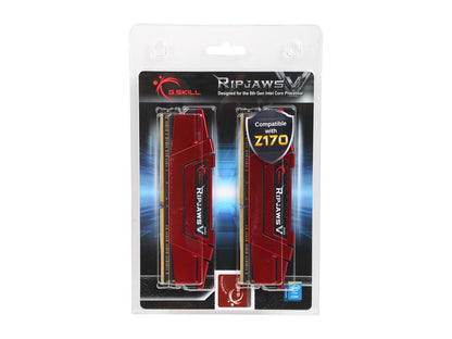 G.SKILL Ripjaws V Series 32GB (2 x 16GB) 288-Pin DDR4 SDRAM DDR4 2133 (PC4 17000) Desktop Memory Model F4-2133C15D-32GVR