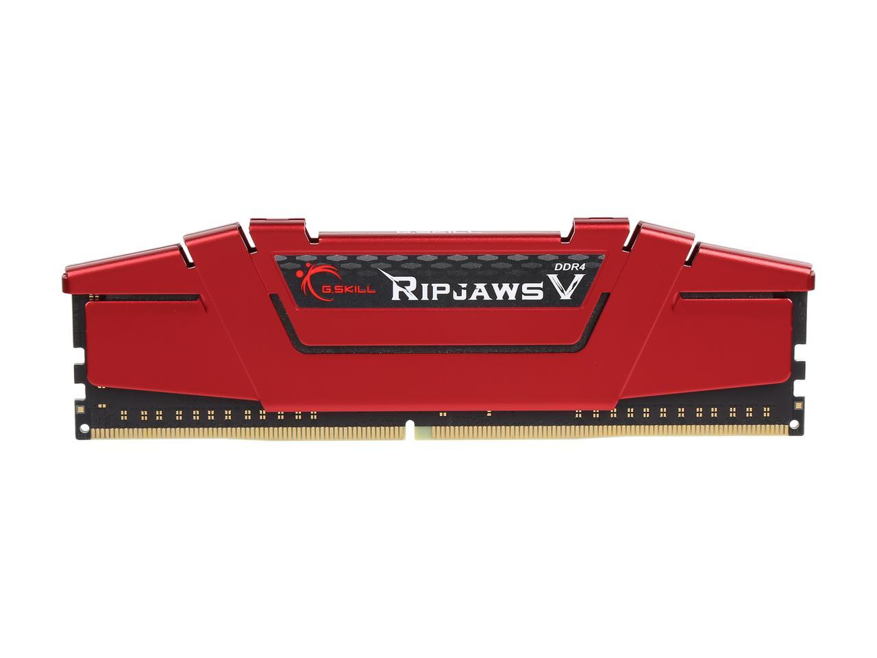 G.SKILL Ripjaws V Series 64GB (4 x 16GB) 288-Pin DDR4 SDRAM DDR4 2133 (PC4 17000) Desktop Memory Model F4-2133C15Q-64GVR
