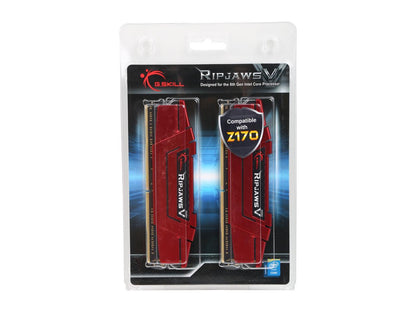 G.SKILL Ripjaws V Series 64GB (4 x 16GB) 288-Pin DDR4 SDRAM DDR4 2400 (PC4 19200) Desktop Memory Model F4-2400C15Q-64GVR