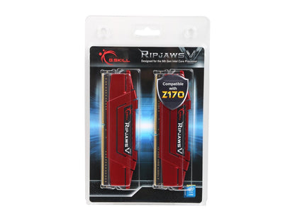 G.SKILL Ripjaws V Series 64GB (4 x 16GB) 288-Pin DDR4 SDRAM DDR4 2666 (PC4 21300) Desktop Memory Model F4-2666C15Q-64GVR