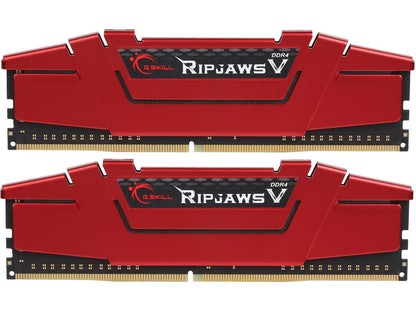 G.SKILL Ripjaws V Series 32GB (2 x 16GB) 288-Pin DDR4 SDRAM DDR4 3000 (PC4 24000) Desktop Memory Model F4-3000C15D-32GVR