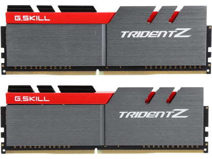 G.SKILL TridentZ Series 32GB (2 x 16GB) 288-Pin DDR4 SDRAM DDR4 3000 (PC4 24000) Intel Z370 Platform Desktop Memory Model F4-3000C15D-32GTZ