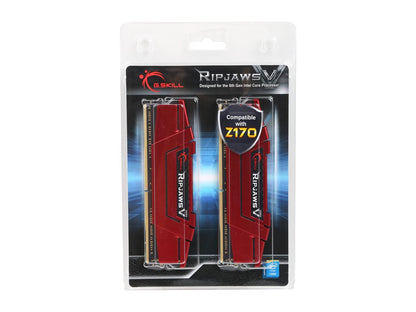 G.SKILL Ripjaws V Series 16GB (4 x 4GB) 288-Pin DDR4 SDRAM DDR4 3200 (PC4 25600) Desktop Memory Model F4-3200C16Q-16GVRB