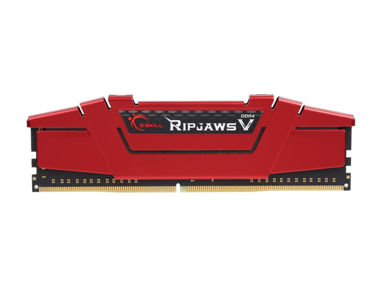 G.SKILL Ripjaws V Series 16GB (2 x 8GB) 288-Pin DDR4 SDRAM DDR4 3200 (PC4 25600) Desktop Memory Model F4-3200C16D-16GVRB