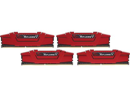 G.SKILL Ripjaws V Series 32GB (4 x 8GB) 288-Pin DDR4 SDRAM DDR4 3200 (PC4 25600) Desktop Memory Model F4-3200C16Q-32GVRB