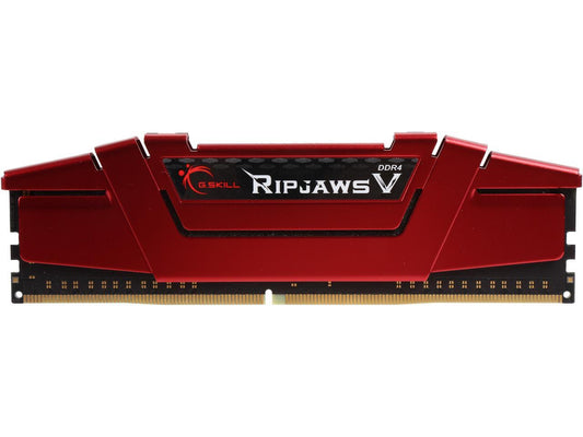 G.SKILL Ripjaws V Series 8GB 288-Pin DDR4 SDRAM DDR4 2400 (PC4 19200) Desktop Memory Model F4-2400C15S-8GVR