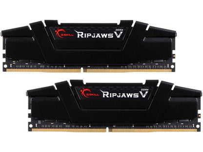 G.SKILL Ripjaws V Series 32GB (2 x 16GB) 288-Pin DDR4 SDRAM DDR4 3200 (PC4 25600) Desktop Memory Model F4-3200C16D-32GVK