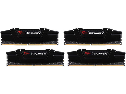 G.SKILL Ripjaws V Series 64GB (4 x 16GB) 288-Pin DDR4 SDRAM DDR4 3200 (PC4 25600) Intel XMP 2.0 Desktop Memory Model F4-3200C16Q-64GVK