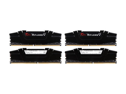 G.SKILL Ripjaws V Series 64GB (4 x 16GB) 288-Pin DDR4 SDRAM DDR4 3200 (PC4 25600) Intel XMP 2.0 Desktop Memory Model F4-3200C16Q-64GVK