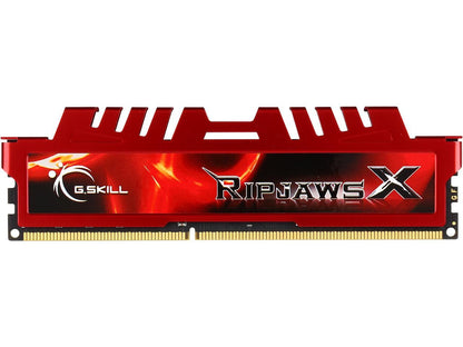 G.SKILL Ripjaws X Series 8GB 240-Pin DDR3 SDRAM DDR3L 1600 (PC3L 12800) Intel 100/9/8/7/6 Series Desktop Memory Model F3-1600C9S-8GXLL