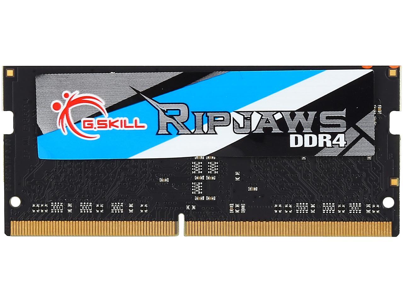 G.SKILL Ripjaws Series 4GB 260-Pin DDR4 SO-DIMM DDR4 2133 (PC4 17000) Laptop Memory Model F4-2133C15S-4GRS