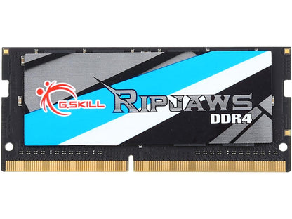 G.SKILL Ripjaws Series 16GB 260-Pin DDR4 SO-DIMM DDR4 2400 (PC4 19200) Laptop Memory Model F4-2400C16S-16GRS