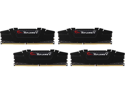 G.SKILL Ripjaws V Series 32GB (4 x 8GB) 288-Pin DDR4 SDRAM DDR4 3400 (PC4 27200) Desktop Memory Model F4-3400C16Q-32GVK