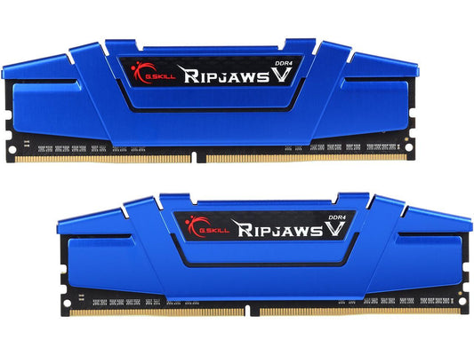 G.SKILL Ripjaws V Series 16GB (2 x 8GB) 288-Pin DDR4 SDRAM DDR4 2400 (PC4 19200) Desktop Memory Model F4-2400C15D-16GVB