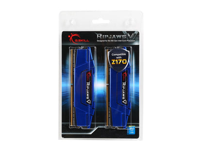 G.SKILL Ripjaws V Series 16GB (2 x 8GB) 288-Pin DDR4 SDRAM DDR4 2666 (PC4 21300) Desktop Memory Model F4-2666C15D-16GVB