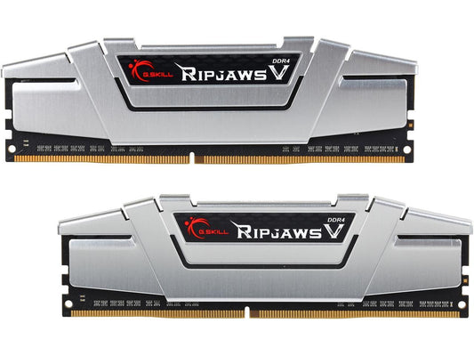 G.SKILL Ripjaws V Series 16GB (2 x 8GB) 288-Pin DDR4 SDRAM DDR4 2666 (PC4 21300) Desktop Memory Model F4-2666C15D-16GVS