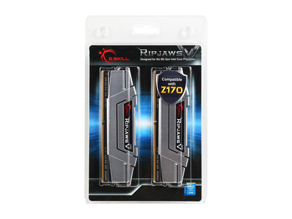 G.SKILL Ripjaws V Series 16GB (2 x 8GB) 288-Pin DDR4 SDRAM DDR4 2666 (PC4 21300) Desktop Memory Model F4-2666C15D-16GVS