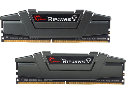 G.SKILL Ripjaws V Series 16GB (2 x 8GB) 288-Pin DDR4 SDRAM DDR4 3000 (PC4 24000) Desktop Memory Model F4-3000C15D-16GVGB