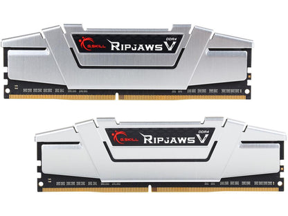 G.SKILL Ripjaws V Series 16GB (2 x 8GB) 288-Pin DDR4 SDRAM DDR4 3000 (PC4 24000) Desktop Memory Model F4-3000C15D-16GVS