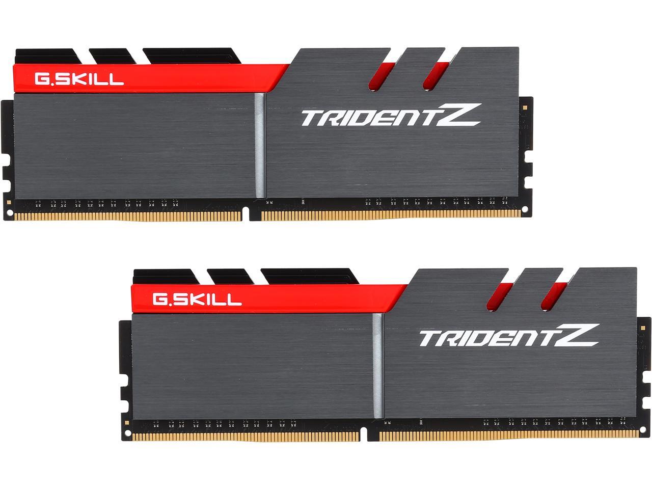 G.SKILL TridentZ Series 16GB (2 x 8GB) 288-Pin DDR4 SDRAM DDR4 3600 (PC4 28800) Intel Z170 / Z270 / Z370 / X299 Desktop Memory Model F4-3600C17D-16GTZ