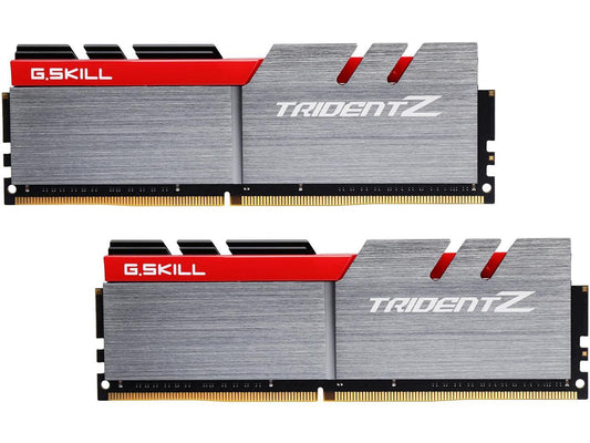 G.SKILL TridentZ Series 32GB (2 x 16GB) 288-Pin DDR4 SDRAM DDR4 3200 (PC4 25600) Intel Z370 Platform Desktop Memory Model F4-3200C16D-32GTZA