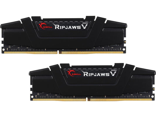 G.SKILL Ripjaws V Series 32GB (2 x 16GB) 288-Pin DDR4 SDRAM DDR4 3200 (PC4 25600) Desktop Memory Model F4-3200C16D-32GVKA